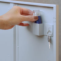 MOJYU ジェイク 宅配ボックス付ポスト シルバー 1台（直送品）