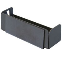 MOJYU ジャン 宅配ボックス付ポスト ダークグレー 1台（直送品）