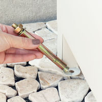 MOJYU ジャン 宅配ボックス付ポスト グレージュ 1台（直送品）