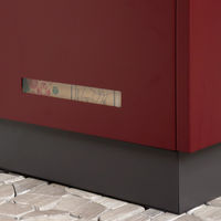 MOJYU アローラ 宅配ボックス ボルドー 1台（直送品）