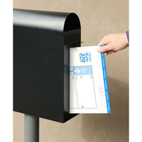 MOJYU スパーノ スタンドポスト ブラック 1台（直送品）