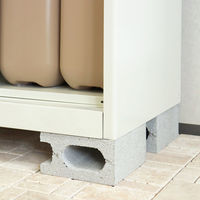 MOJYU 物置 アーヴェ ラージ ミルキーホワイト/ホワイト SED-007 1台（直送品）