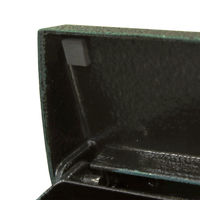 MOJYU ディアー 鋳物壁掛けポスト グリーン 1台（直送品）