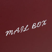 MOJYU ノラ 壁掛けポスト ボルドー/グレージュ 1台（直送品）