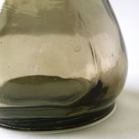 SOW 花瓶 VALENCIA リサイクルガラス ミニフラワーベース CERO ブラウン 492765 1個（直送品）