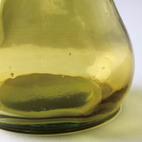 SOW 花瓶 VALENCIA リサイクルガラス ミニフラワーベース CERO イエロー 492766 1個（直送品）