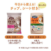 ニャンとも 清潔トイレ 子ねこ用セット アイボリー＆オレンジ