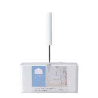 コロコロクリーナー Fitia 粘着テープ カーペットクリーナー シンプル ホワイト 1個 マーナ