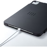 サンワサプライ iPad Air 2020 ハードケース(スタンドタイプ・ブラック) PDA-IPAD1704BK 1個（直送品）