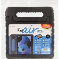 サンワサプライ iPad Air 2020 衝撃吸収ケース ブラック PDA-IPAD1705BK 1個（直送品）