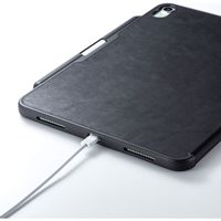 サンワサプライ iPad Air 2020 Apple Pencil収納ポケット付きケース PDA-IPAD1714BK 1個（直送品）
