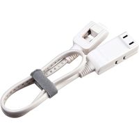 延長コード 電源タップ 0.5m 2P（ピン） 3個口 ライトグレー TAP-M705W サンワサプライ 1個（直送品）