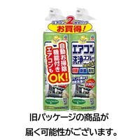 エアコン 掃除 除菌 らくハピ エアコン洗浄 Nextplus フレッシュフォレストの香り 420mL 消臭 防カビ 1セット（2パック） アース製薬