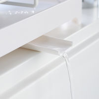 tower（タワー） 水切りワイヤーバスケット ホワイト 1個 山崎実業 水切りかご 【送料無料】