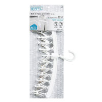 衣類ハンガー クロスハンガー ピンチ12個付 1個 小久保工業所