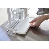 tower（タワー） スポンジ&クリーニングツールスタンド ホワイト 1個 山崎実業 キッチン収納