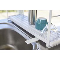 tower（タワー） スリーウェイ水切りワイヤーバスケット 2段 スリム ホワイト 1個 山崎実業 キッチン収納