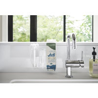 tower（タワー） マグネットグラス&ボトルホルダー ホワイト 1個 山崎実業 キッチン収納