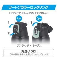 サーモス（THERMOS） 水筒 真空断熱スポーツボトル 1L ブラックスター FHT-1001F BKST 1個 【送料無料】