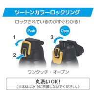 サーモス（THERMOS） 水筒 真空断熱スポーツボトル 800ml 0.8L ブラックオレンジ FHT-801F BKOR 1個 【送料無料】