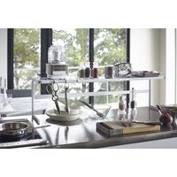 tower（タワー） 伸縮キッチンサポートラック ホワイト 1個 山崎実業 【送料無料】