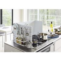 tower（タワー） 伸縮レンジガード ホワイト 1個 山崎実業 【送料無料】