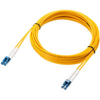 サンワサプライ  補強メガネ型光ファイバケーブル（シングルモード、LC×2-LC×2、10m） HKB-HLCLC1-10（直送品）