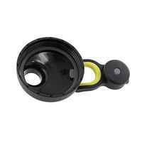 LIV PLUS ウォーターボトル 水筒  軽量 1L 大容量 ブラック ABF615BLK 1個