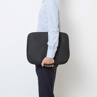 パソコンケース 15.6インチ ハンドル付 衝撃吸収 ダブルファスナー ブラック ZSB-IBPRLU15BK エレコム 1個（直送品）