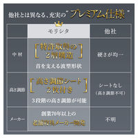 MORIPiLO 枕 高反発 硬め(エアスリープファイバーピロー空気の上で眠るまくら)洗える高さ調整可 約30x50x7-9cmAir Sleep Pillow