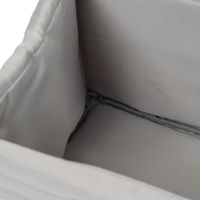 キルティング収納BOX(S) グレー LAKOLE/ラコレ