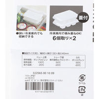 アイストレー2点セット ホワイト LAKOLE/ラコレ