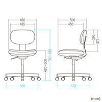 サンワサプライ 導電チェア ブラック SNC-D33 1脚（直送品）