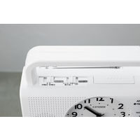 CITIZEN（シチズン）手動発電機内蔵防災クロック　縦152×横179×奥行68mm　1個