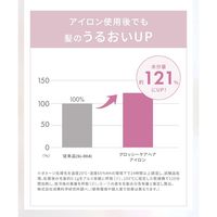 SALONIA（サロニア）グロッシーケア ストレートヘアアイロン ホワイト 24mm  I-ne