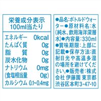 伊藤園 MEGURi(メグリ) 330ml 紙パック キャップ付き 水 ミネラルウォーター 1セット（24本）