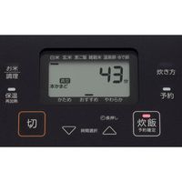 東芝 真空IH炊飯器 1升 10合 ブラック RCー18VRV(K) RC-6PXV(K) 1台