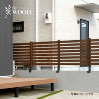 タカショー シンプルボーダーフェンス BEW-FE894BRW/4 1セット(4枚入)（直送品）