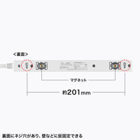 サンワサプライ  回転タップ（AC4個口＋Type-C＋USB-A・PD20W・ホワイト） TAP-B113UC-2W（直送品）