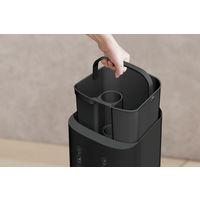 アイリスオーヤマ 上給水 ハイブリッド 加湿器  4.5L 加湿量500ml/h  ブラック UHK-500-B １台