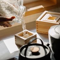 【慶事イベント・飲食店インテリア】 大橋量器 「大垣の枡」三勺枡　国産桧(ヒノキ)使用　1セット(20個入)（直送品）