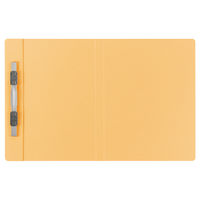 プラス 2つ折りフラットファイル A5 イエロー 79697 5冊