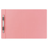 プラス 2つ折りフラットファイル A5 ピンク 79698 5冊