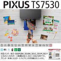 キヤノン インクジェット複合機 TS7530 BLACK PIXUS TS7530BK 1台