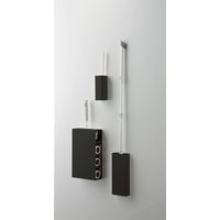 tower（タワー） マグネットフローリングワイパースタンド ブラック 1個 山崎実業