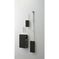 tower（タワー） マグネットハンディーワイパーホルダー ブラック 1個 山崎実業