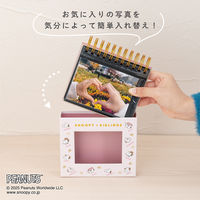 ナカバヤシ フォトランク フレームケース スヌーピー ベージュ A-FTPC-209-2 1冊