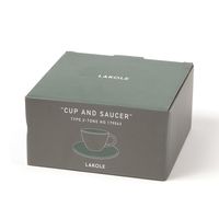 窯変カップ&ソーサー グリーン LAKOLE/ラコレ
