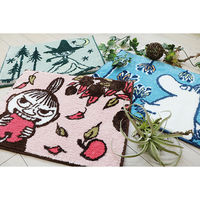 ヨコズナクリエ-ション バスマット ム-ミン ロストインザバレ- 45×60cm リトルミイ 395401 1個（直送品）