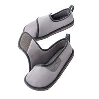 竹虎 転倒予防シューズ つま先つき グレー 3L 091396 1足 W1799